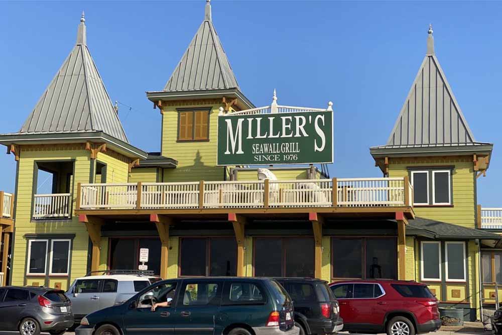 Miller's Seawall Grill Stay Galveston